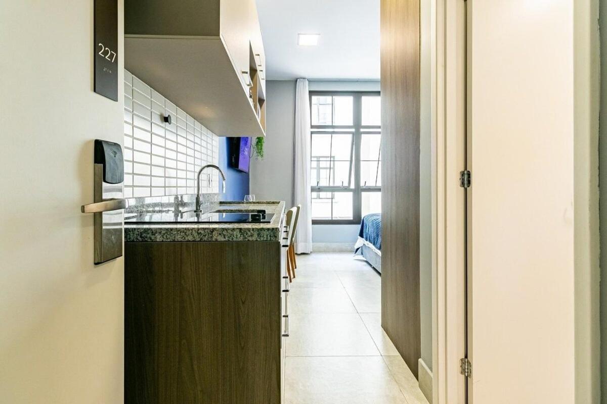Апартаменти Novo E Rustico Studio No Centro-Sp/Metro Luz Сан-Паулу Екстер'єр фото